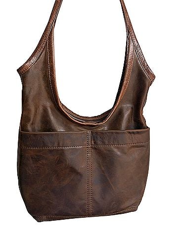 Rough & Tumble Tux Sling Tote Leather Tote (view 1)