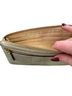 Coach 100% Leather Gold Silver Leather Wristlet One size - photo 2