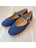 Madewell Solid Blue Flats Size 7 1/2 - photo 4