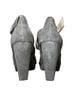 MICHAEL Michael Kors 100% Suede Gray Silver Heels Size 7 - photo 10