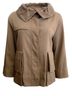 AKRIS 100% Other Brown Coat Size 10 - photo 1