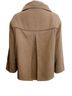 AKRIS 100% Other Brown Coat Size 10 - photo 2
