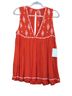 Free People Floral Orange Sleeveless Top Size XS - photo 4