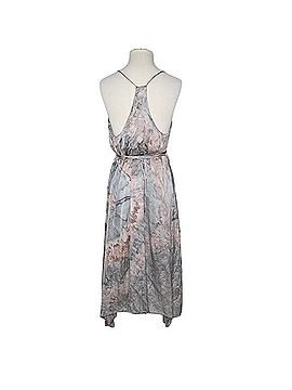 Enza Costa Sateen Tie Dye Wrap Dress Casual Dress (view 2)