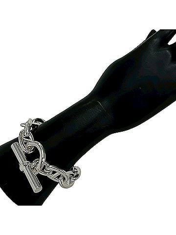Hermès HERMES Chaine d'Ancre TGM 10-link bracelet, sterling silver 925, accessory, 94964 (view 2)