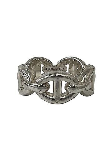 Hermès HERMES Chaine d'Ancre Enchainée PM Ring, Sterling Silver 925, Accessory, 417-2 (view 1)