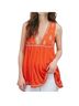 Free People Floral Orange Sleeveless Top Size XS - photo 1