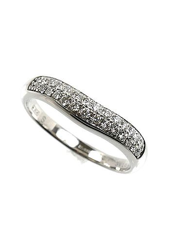 Bvlgari BVLGARI Platinum Fedi Diamond Ring (347292), 3.6g, Women's. (view 1)
