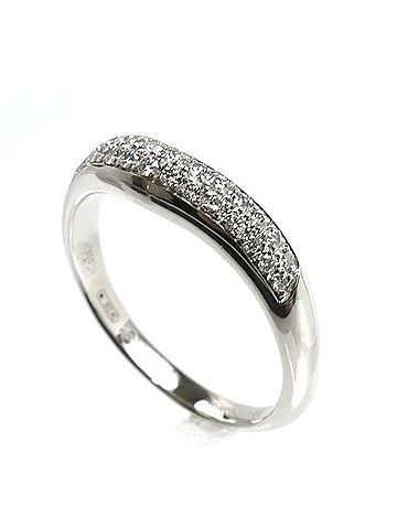 Bvlgari BVLGARI Platinum Fedi Diamond Ring (347292), 3.6g, Women's. (view 2)