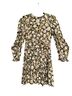 Zara Floral Black Casual Dress Size XS - photo 1
