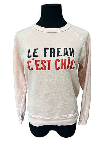 Clare V. Le Freak C'est Chic Sweatshirt (view 1)