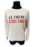 Clare V. 100% Cotton Graphic Multi Color Sweatshirt Size S - photo 1