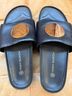 Tory Burch 100% Leather Black Gold Sandals Size 10 - photo 7