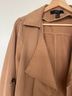 Forever 21 Brown Trenchcoat Size S - photo 3