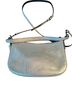 Coach 100% Leather Solid Silver Crossbody Bag One size - photo 2