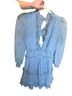 Zesica Floral Blue Cocktail Dress Size S - photo 2