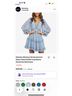 Zesica Floral Blue Cocktail Dress Size S - photo 4