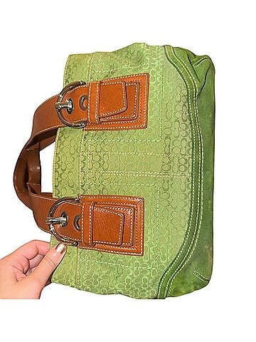 Coach Leather Satchel (view 2)