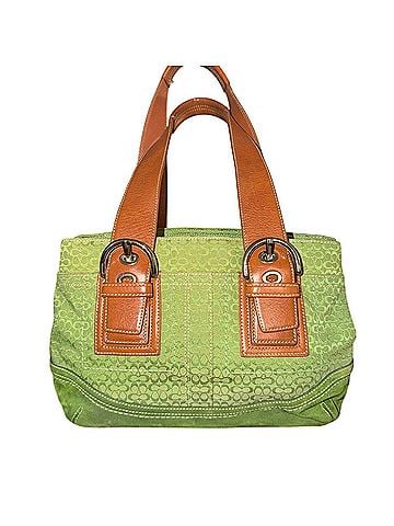 Coach Leather Satchel (view 1)