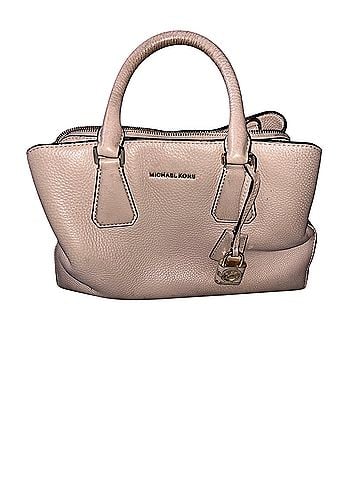 Michael Kors Leather Satchel (view 1)