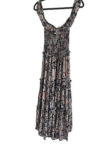 Spell Amethyst Shirred Sundress Casual Dress (view 2)