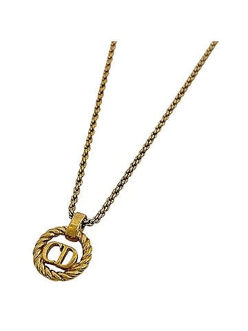 Christian Dior Christian Dior necklace, CD GP gold, for women. (view 1)