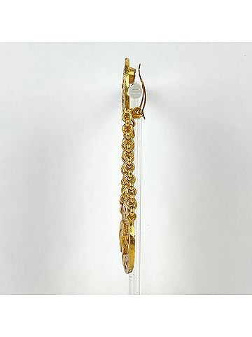 Chanel Chanel earrings, Coco Mark design, GP gold, for women. (view 2)