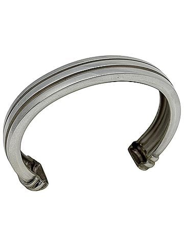 Tiffany & Co. Tiffany &amp; Co. Grooved Bracelet Bangle, Sterling Silver 925, Silver, Women's (view 1)