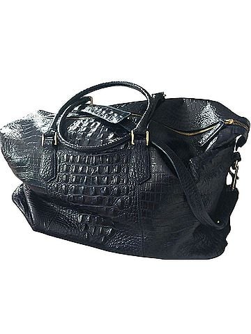 Brahmin Leather Weekender (view 2)