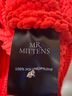 I Love Mr. Mittens 100% Polypropylene Red Cardigan Size M - photo 4