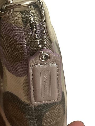 Coach Kristin Op Art Sequin Slingbag Crossbody Bag (view 2)