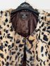 Dennis Basso 100% Polyester 100% Polyester 100% Polyester 100% Polyester Animal Print Brown Black Faux Fur Jacket Size 1X - photo 3