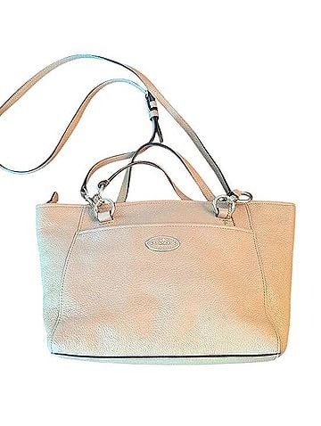Coach Zip Top Pocket Tote Shoulder Bag (view 1)