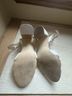 Lilly Pulitzer 100% Leather Solid White Heels Size 9 - photo 4