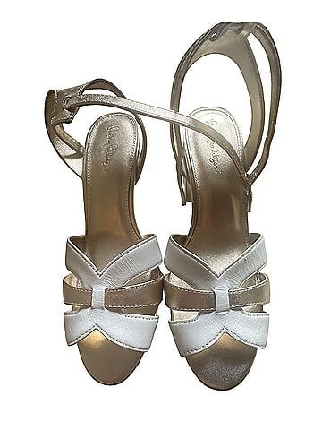 Lilly Pulitzer Alana White Heels (view 1)