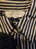 Anatomie Stripes Blue White Button-Down Shirt Size M - photo 3