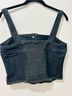 Levi's 100% Cotton Blue Sleeveless Top Size M - photo 5