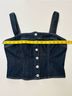 Levi's 100% Cotton Blue Sleeveless Top Size M - photo 6