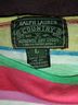Ralph Lauren Stripes Multi Color Short Sleeve Blouse Size L - photo 3