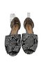 Splendid 100% Synthetic Snake Print Black Gray Flats Size 9 - photo 4