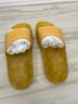 Coach 100% Rubber Yellow Sandals Size 5 - photo 3