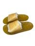 Coach 100% Rubber Yellow Sandals Size 5 - photo 2