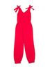 Amanda Uprichard 100% Polyester Solid Red Jumpsuit Size M - photo 8