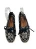 Coach Black Tan Flats Size 6 1/2 - photo 2