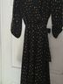 DKNY Print Black Gold Cocktail Dress Size 6 - photo 5