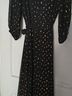 DKNY Print Black Gold Cocktail Dress Size 6 - photo 6