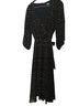 DKNY Print Black Gold Cocktail Dress Size 6 - photo 2