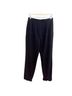 Escada 100% Wool Solid Blue Dress Pants Size 10 - photo 2