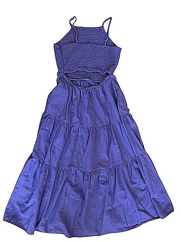 Universal Thread Tiered Open Back Pockets Casual Dress (view 2)