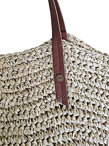 J.Crew Woven Straw Tote (view 2)